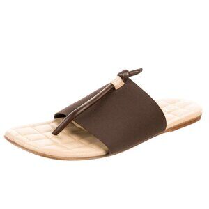 Chanel Vintage 1999 Interlocking CC Logo T-Strap Sandals Size: 7 | US7, IT37